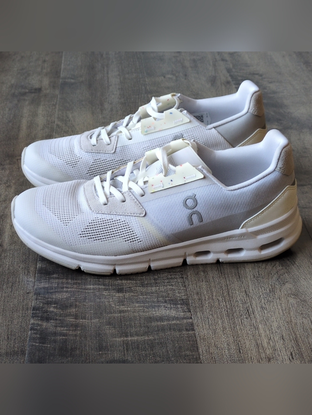 On Cloudrift Womens Size 8.5 White Running Shoes Sneakers